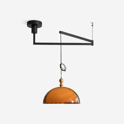 Maribel Swing Arm Pendant Lamp - Neutral Decor