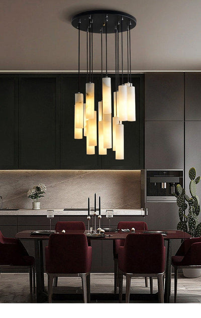 Niveise Alabaster Cluster Pendant Lamp