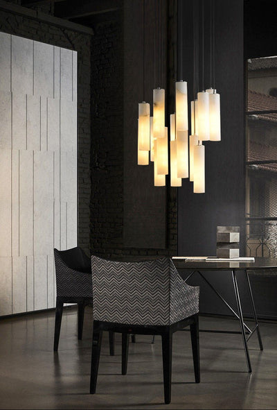 Niveise Alabaster Cluster Pendant Lamp