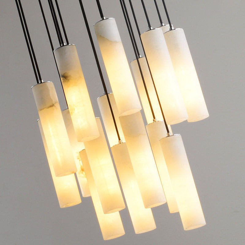 Niveise Alabaster Cluster Pendant Lamp