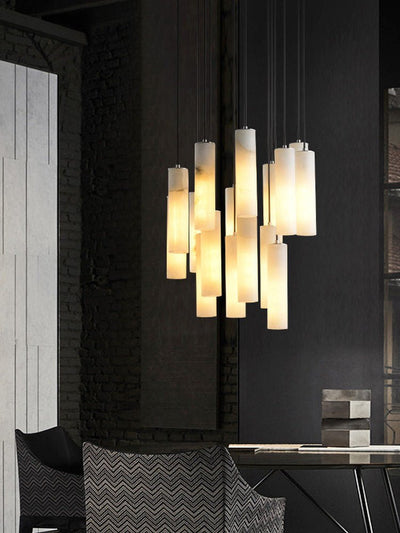 Niveise Alabaster Cluster Pendant Lamp