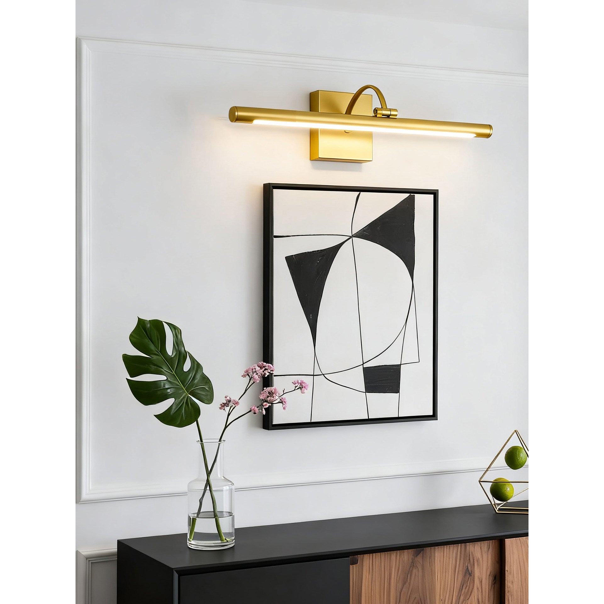 Norwood Brass Indoor Wall Light