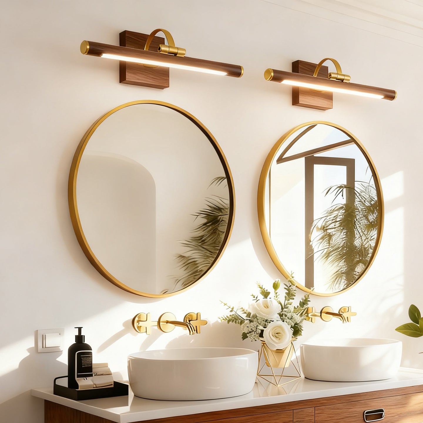 Norwood Brass Indoor Wall Light