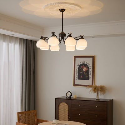 Calaeor Premium Elegance Glass Chandelier