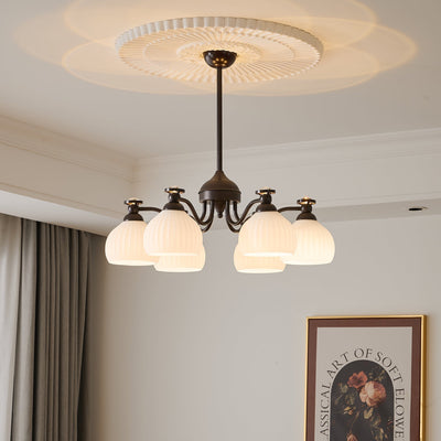 Calaeor Premium Elegance Glass Chandelier