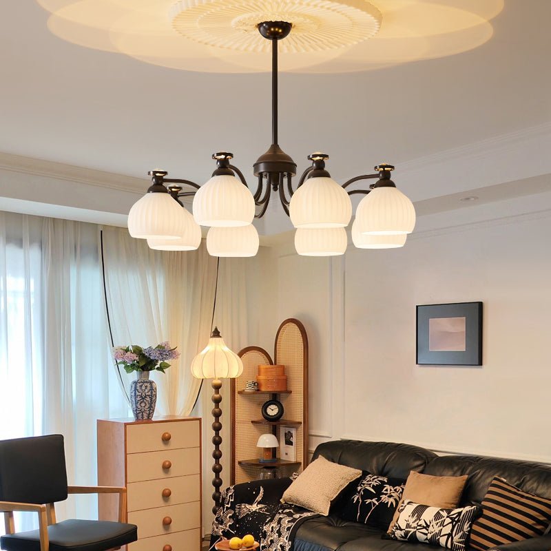 Calaeor Premium Elegance Glass Chandelier