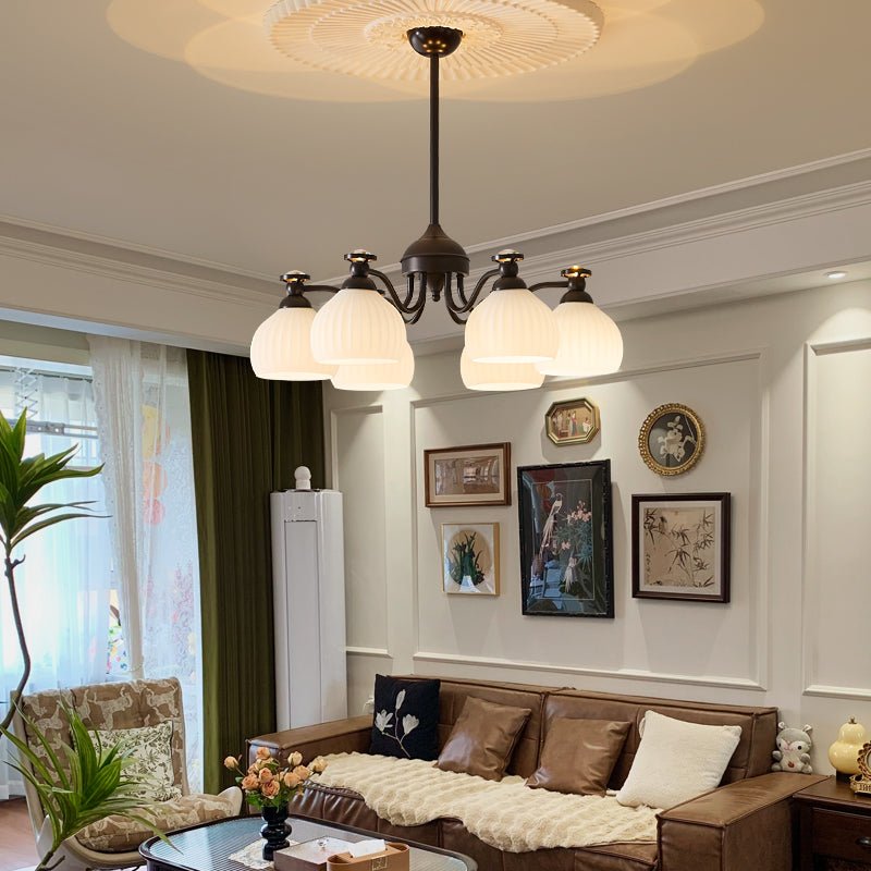 Calaeor Premium Elegance Glass Chandelier