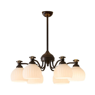 Calaeor Premium Elegance Glass Chandelier