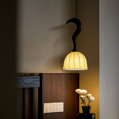 Colire Creativity Twisted Wood Pendant Light