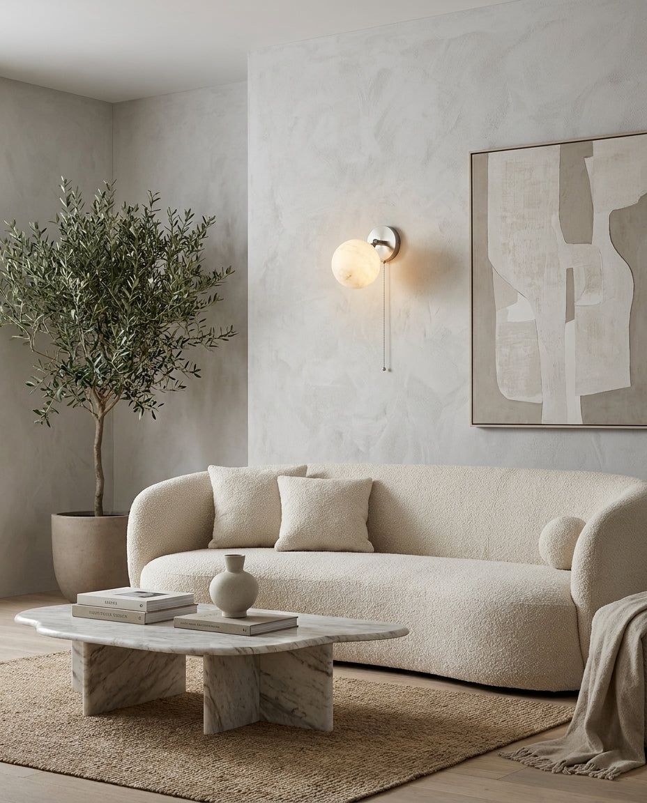 Grafthill Alabaster Wall Sconce
