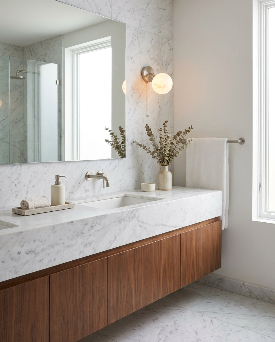 Grafthill Alabaster Wall Sconce