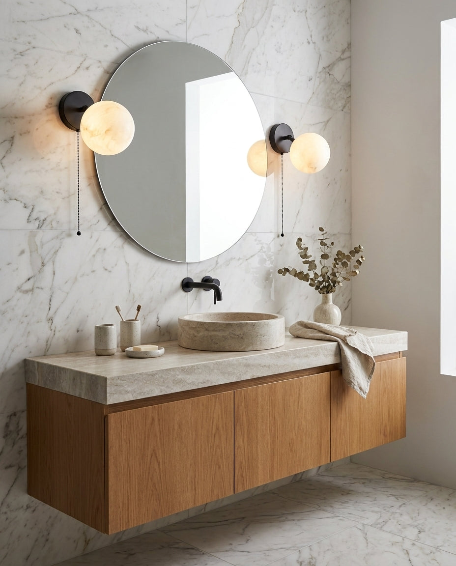 Grafthill Alabaster Wall Sconce