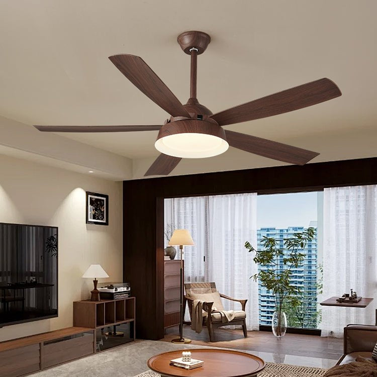 Orvino Wood Ceiling Fan Light