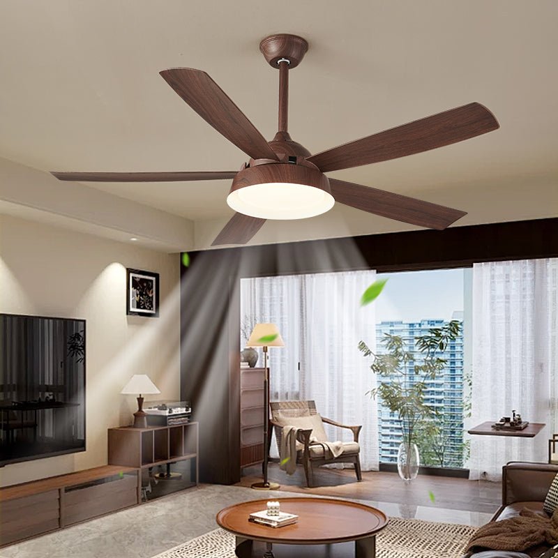 Orvino Wood Ceiling Fan Light