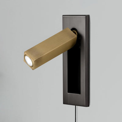 Eurvaran Embedded Bedside Plug-in Sconce Wall lamp - Neutral Decor