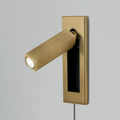 Eurvaran Embedded Bedside Plug-in Sconce Wall lamp - Neutral Decor