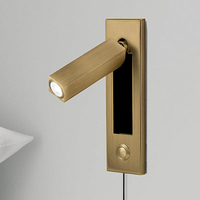 Eurvaran Embedded Bedside Plug-in Sconce Wall lamp - Neutral Decor