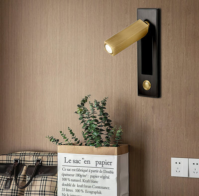 Eurvaran Embedded Bedside Plug-in Sconce Wall lamp - Neutral Decor
