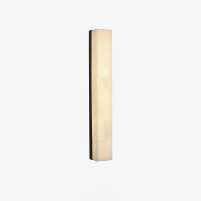 Nivearia Minimalist Alabaster Wall Lamp Rectangular