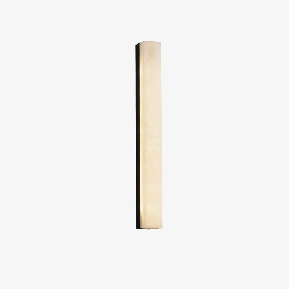 Nivearia Minimalist Alabaster Wall Lamp Rectangular