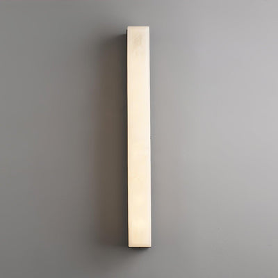 Nivivette Pillar Alabaster Wall Lamp