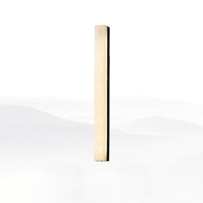 Nivivette Pillar Alabaster Wall Lamp