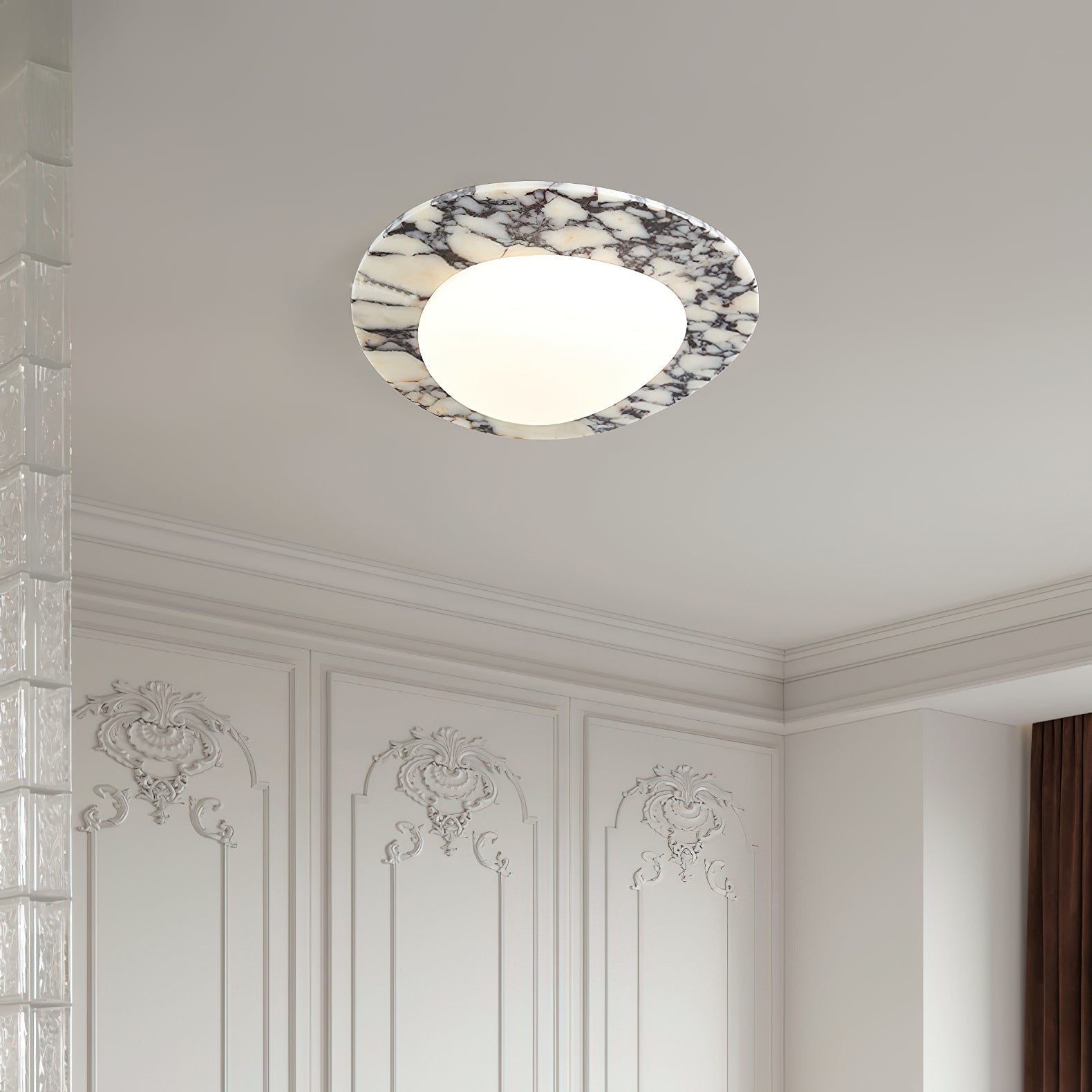 Marbled Ceiling Lamp