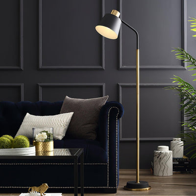 Xildas Black & Gold Minimalistic Floor Lamp