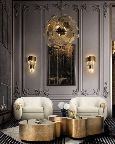 Vevyniel Postmodern Luxury Empire Crystal Wall Lamp