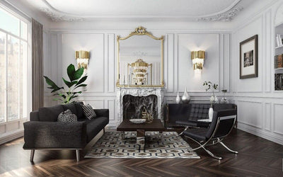 Vevyniel Postmodern Luxury Empire Crystal Wall Lamp