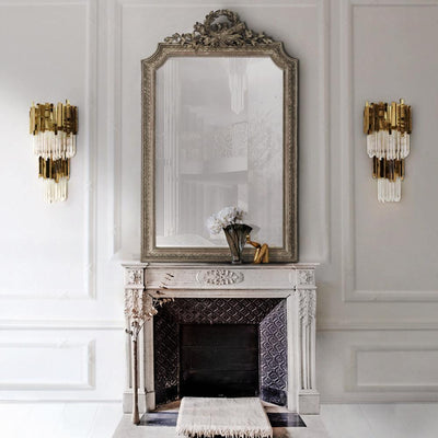 Vevyniel Postmodern Luxury Empire Crystal Wall Lamp