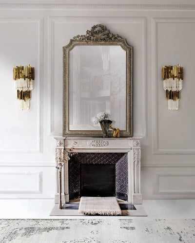 Vevyniel Postmodern Luxury Empire Crystal Wall Lamp