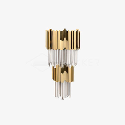 Vevyniel Postmodern Luxury Empire Crystal Wall Lamp