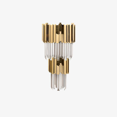 Vevyniel Postmodern Luxury Empire Crystal Wall Lamp