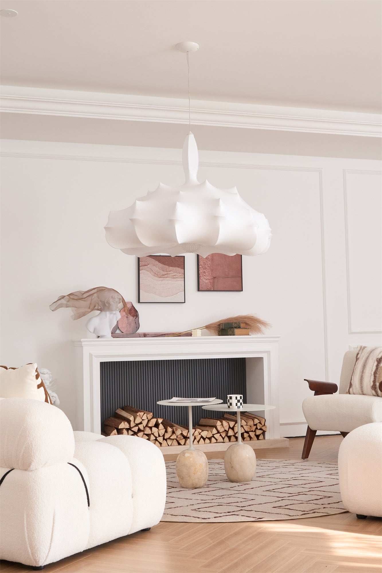 Soti Contemporary Silk Pendant Lamp