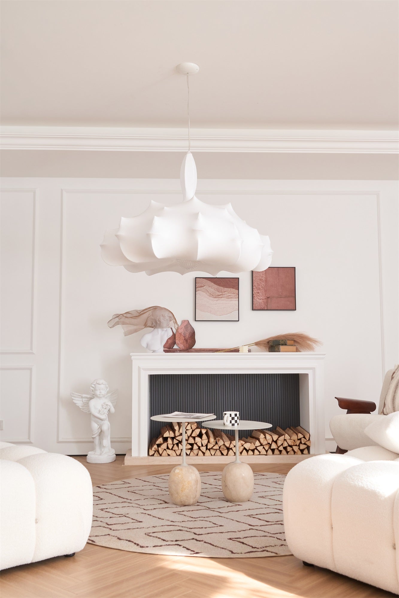 Soti Contemporary Silk Pendant Lamp