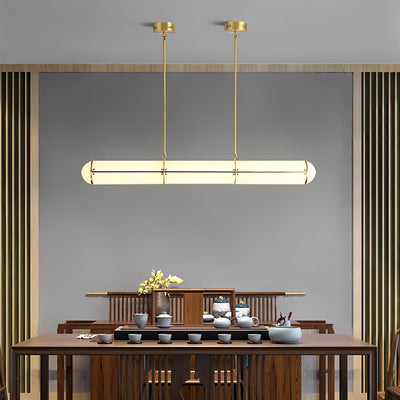 Rivenette Pendant Light Cylindrical Endless Dining