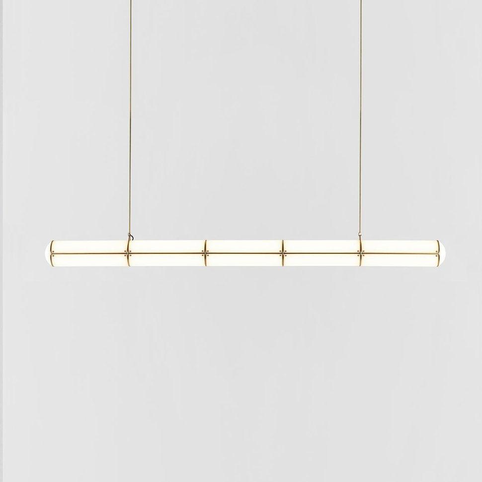 Rivenette Pendant Light Cylindrical Endless Dining