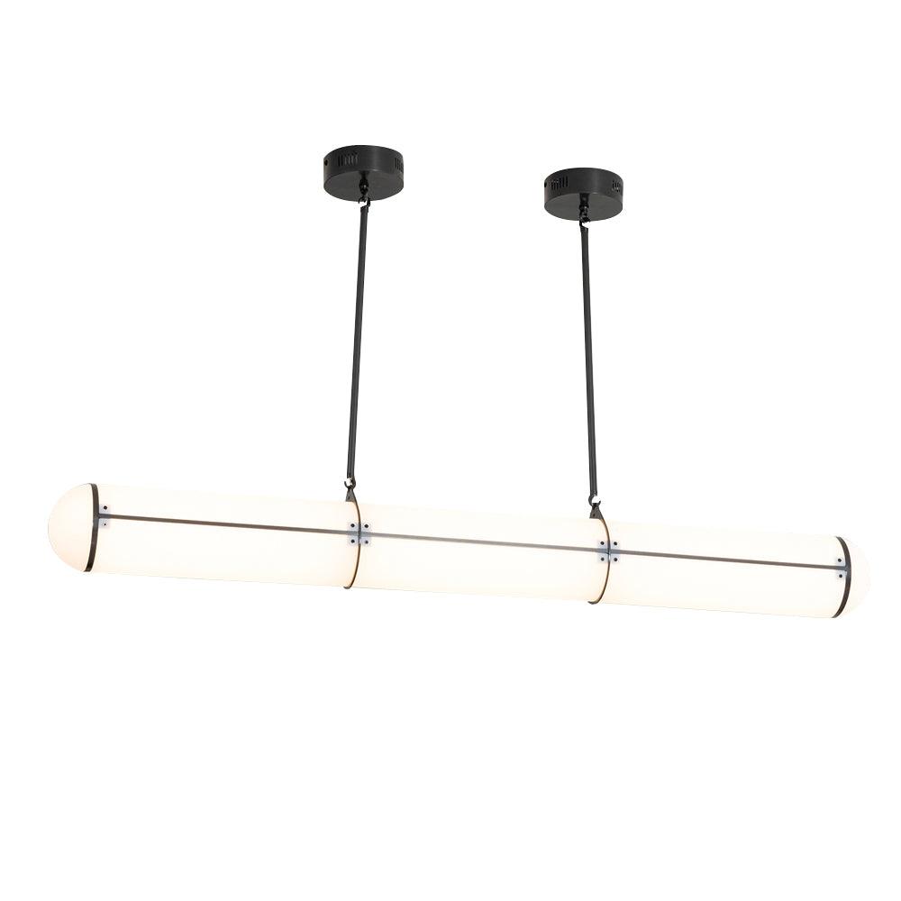 Rivenette Pendant Light Cylindrical Endless Dining