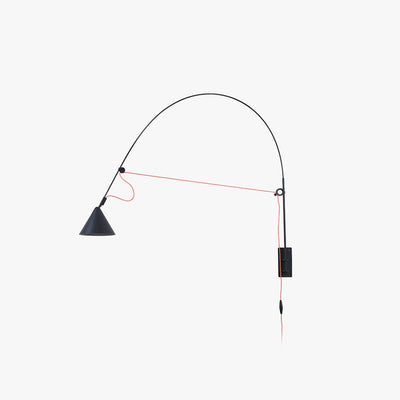 Noraette Wall Lamp Arc Cone Minimalist