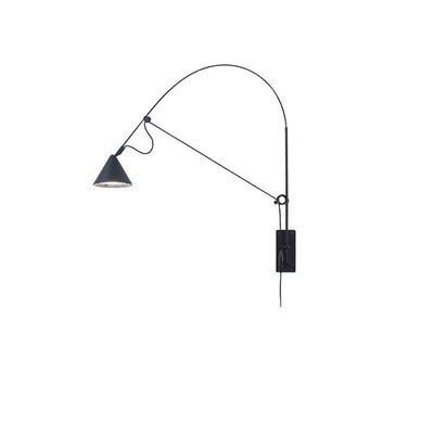 Noraette Wall Lamp Arc Cone Minimalist