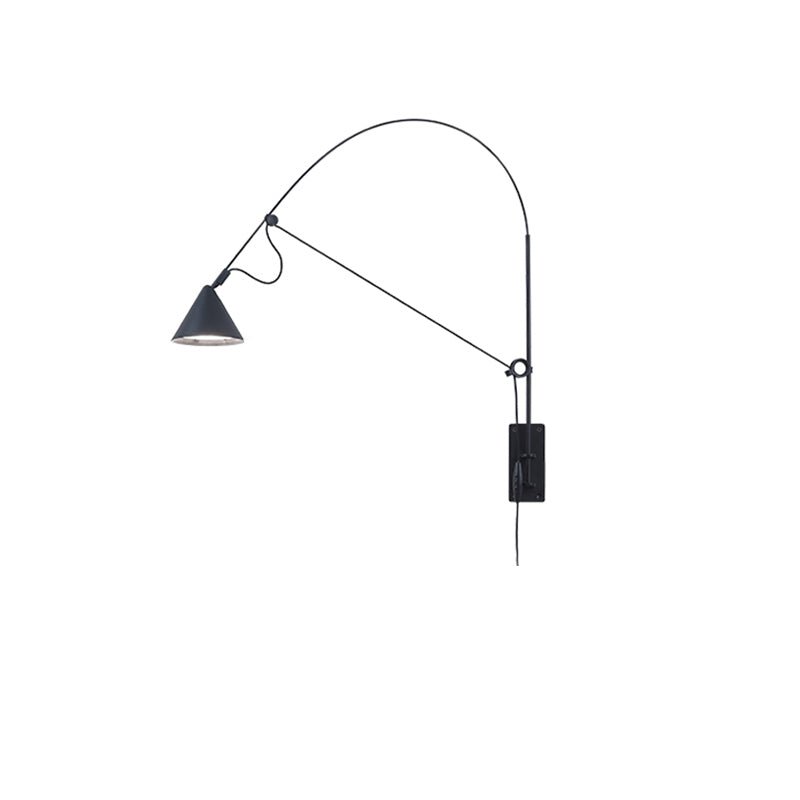 Noraette Wall Lamp Arc Cone Minimalist