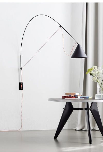 Noraette Wall Lamp Arc Cone Minimalist