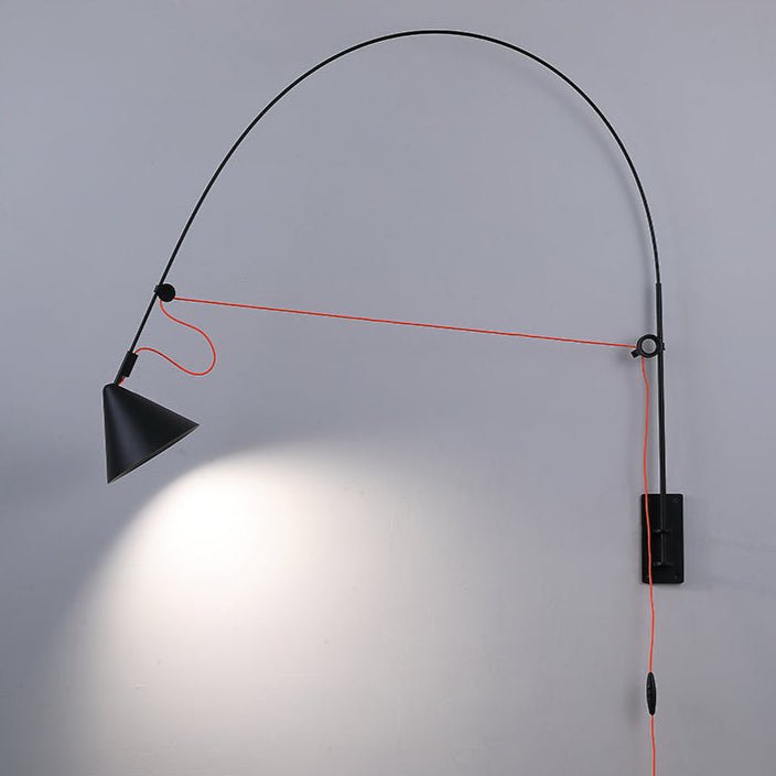 Noraette Wall Lamp Arc Cone Minimalist