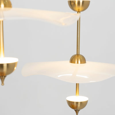 Lioraise Pendant Light Double Biscuit for Living Room