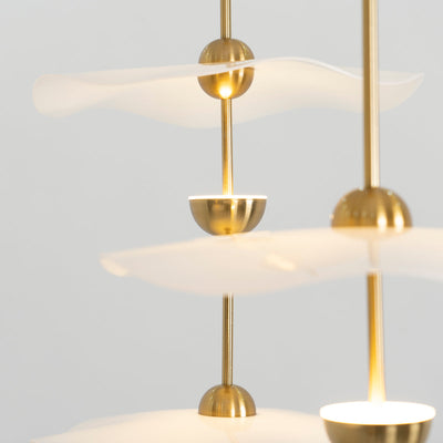 Lioraise Pendant Light Double Biscuit for Living Room