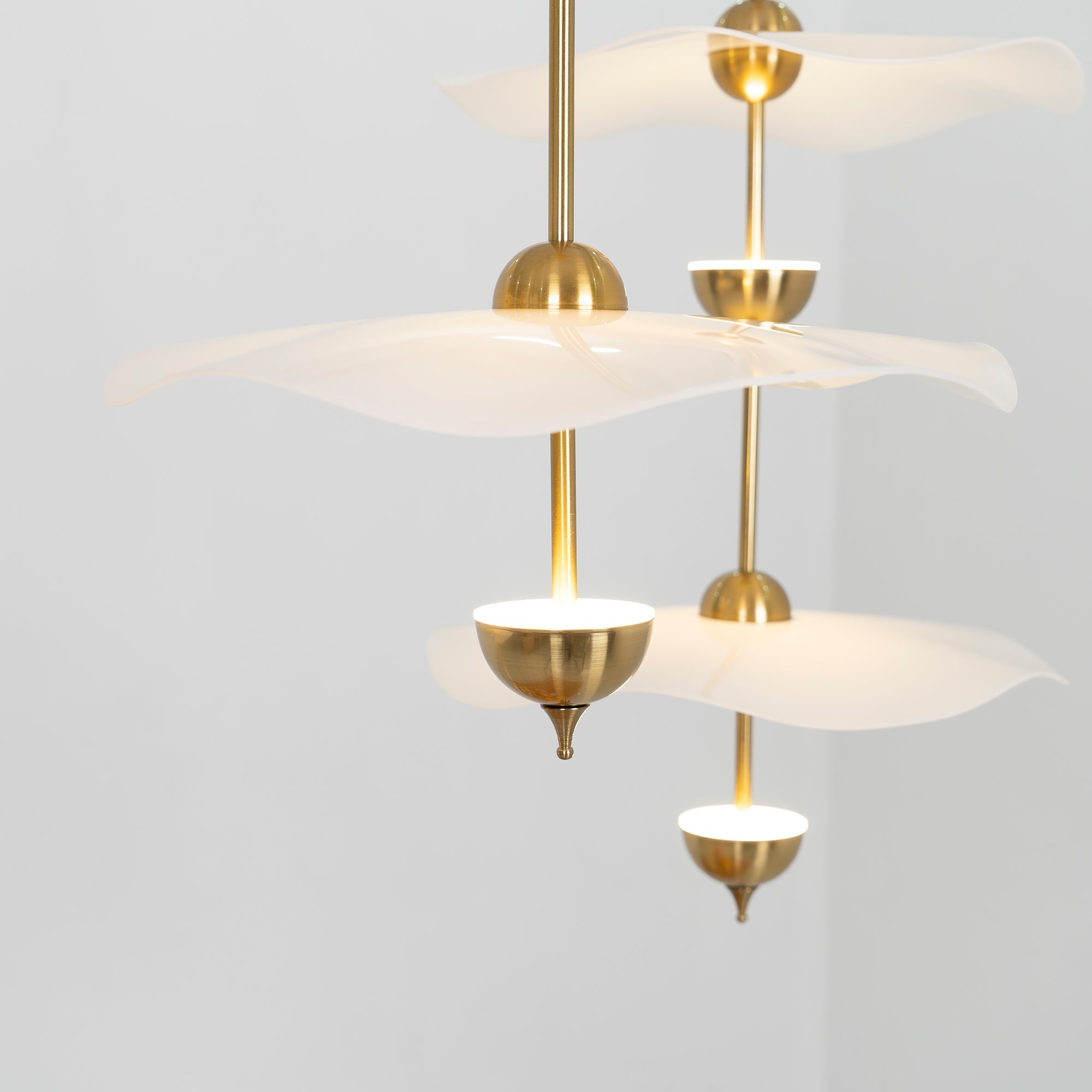 Lioraise Pendant Light Double Biscuit for Living Room