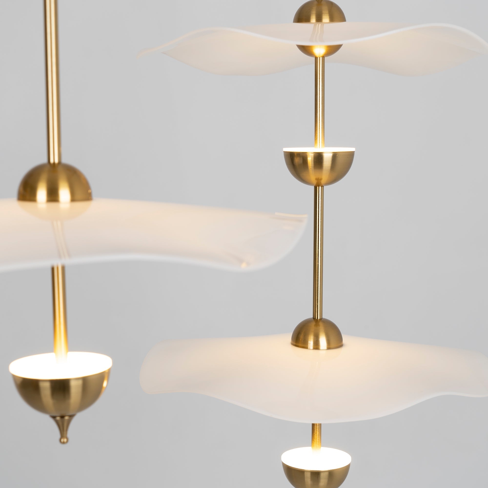 Lioraise Pendant Light Double Biscuit for Living Room