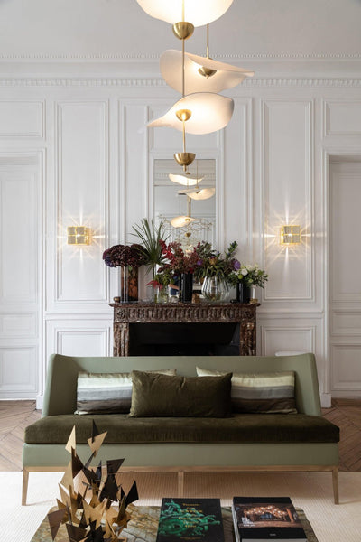 Lioraise Pendant Light Double Biscuit for Living Room