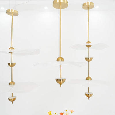 Lioraise Pendant Light Double Biscuit for Living Room